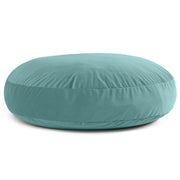 Jaxx 6 Foot Cocoon - 2-in-1 Convertible Bean Bag Bed & Large Bean Bag Chair for Adults, Premium Lush Velvet - Turquoise