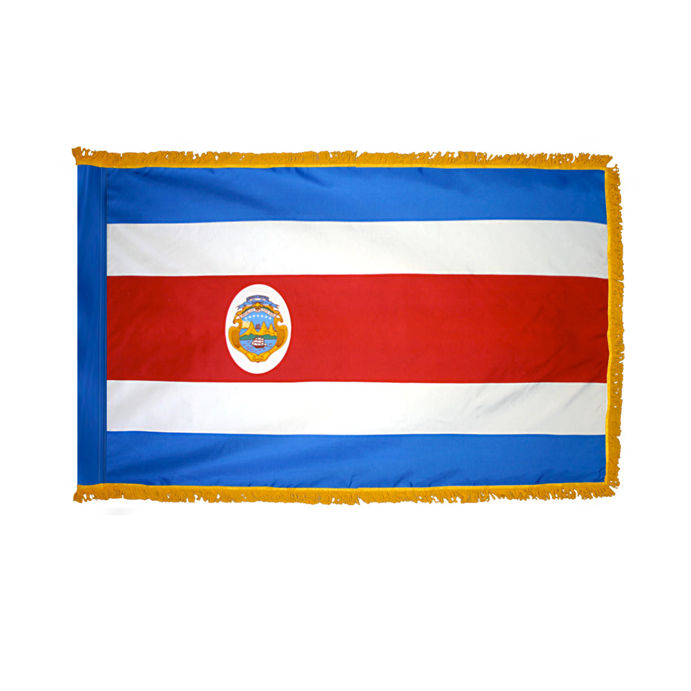3X5 FT COL NYL-GLO COSTA RICA FRG
