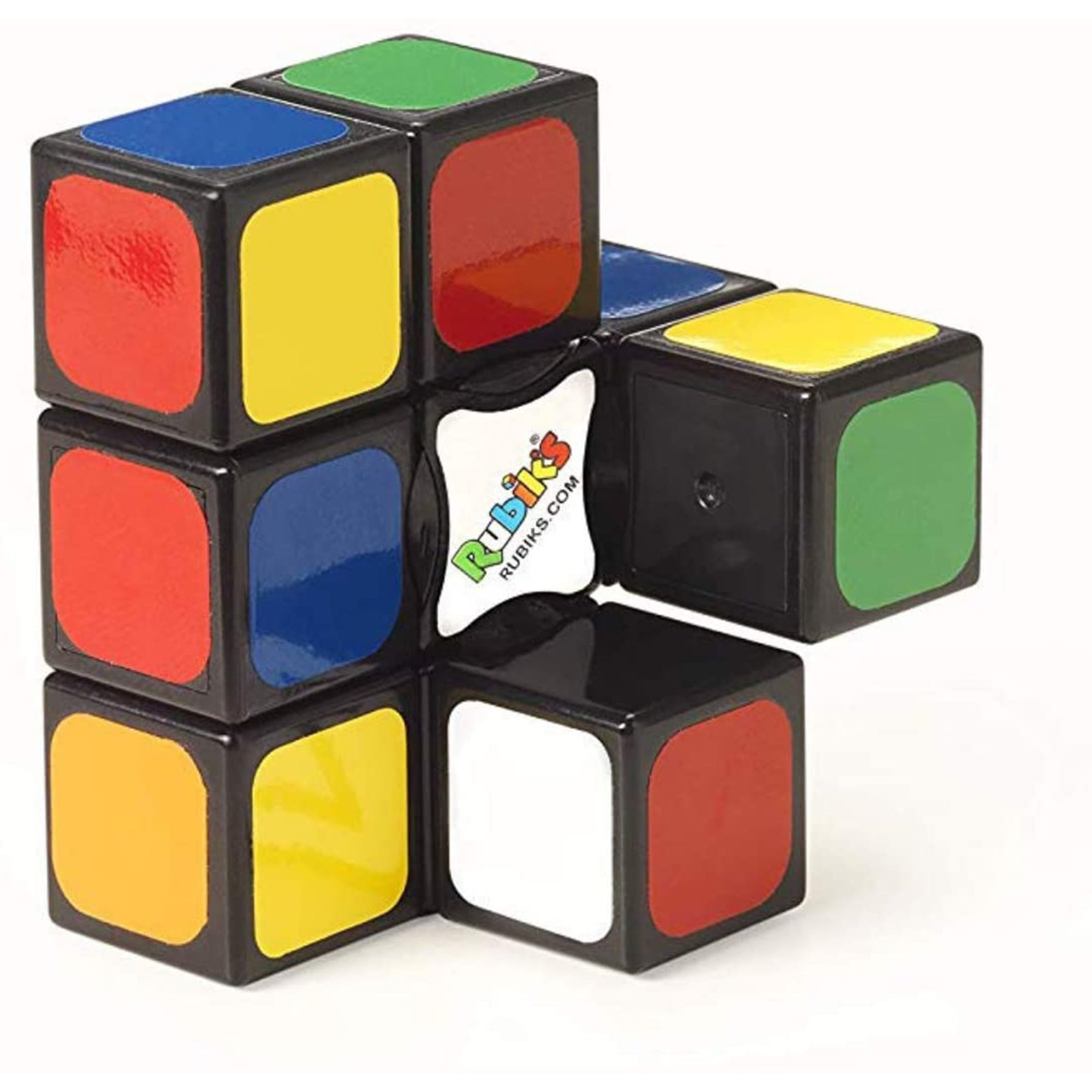 Rubik’s Cube, Edge, 3x3x1 Cube for Beginners, Single Layer Puzzle Problem-Solving STEM Toy, Problem-Solving Brain Teaser, Classic Color-Matching Puzzle, Fidget Toy for Ages 8 & Up