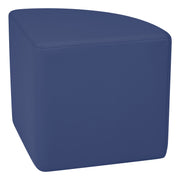 Pro Series Upholstered Pie Ottoman 18" Height - Navy