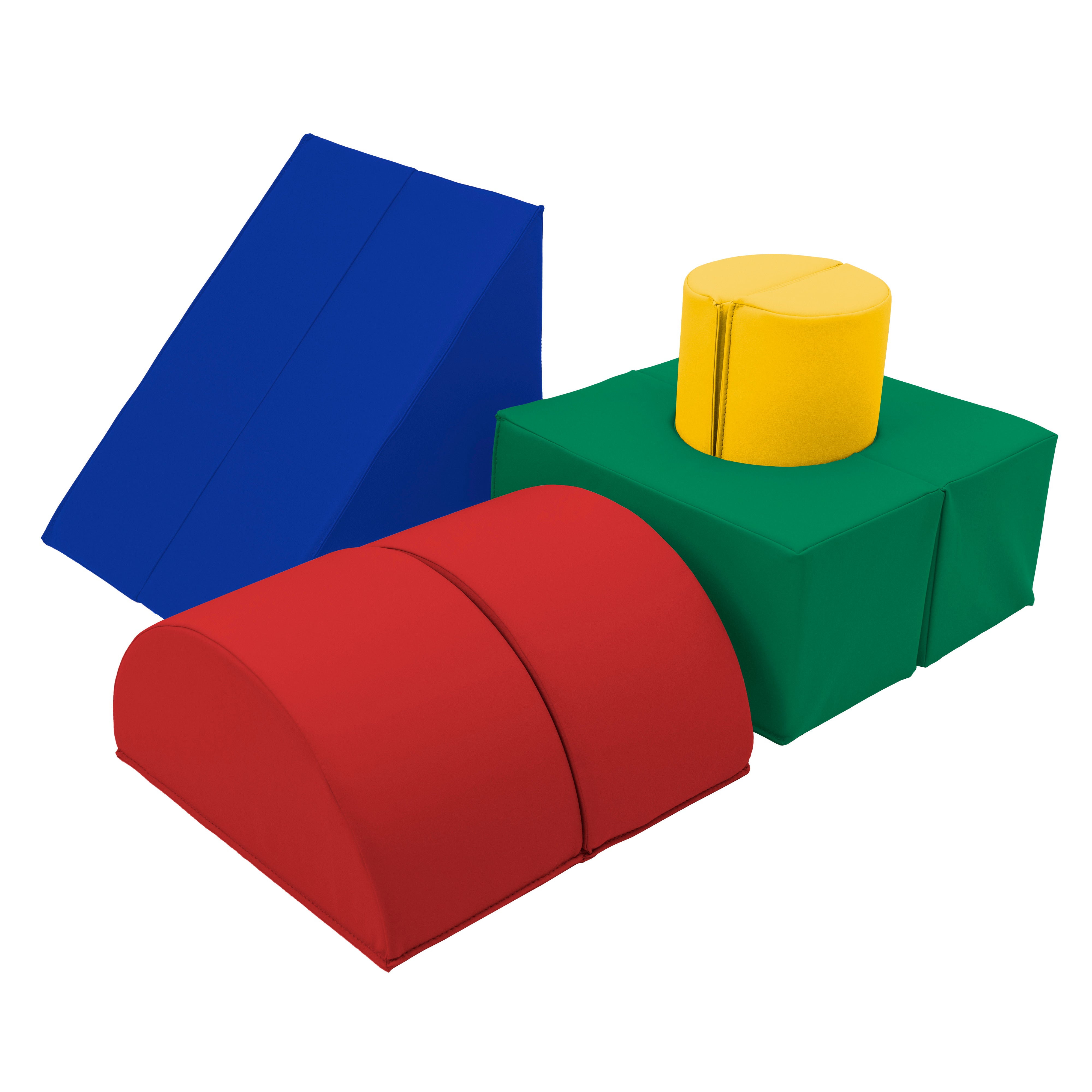 SoftScape Folding Blocks, 4-Piece Set - Assorted