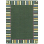 Clean Green 5'4" x 7'8" area rug in color Soft