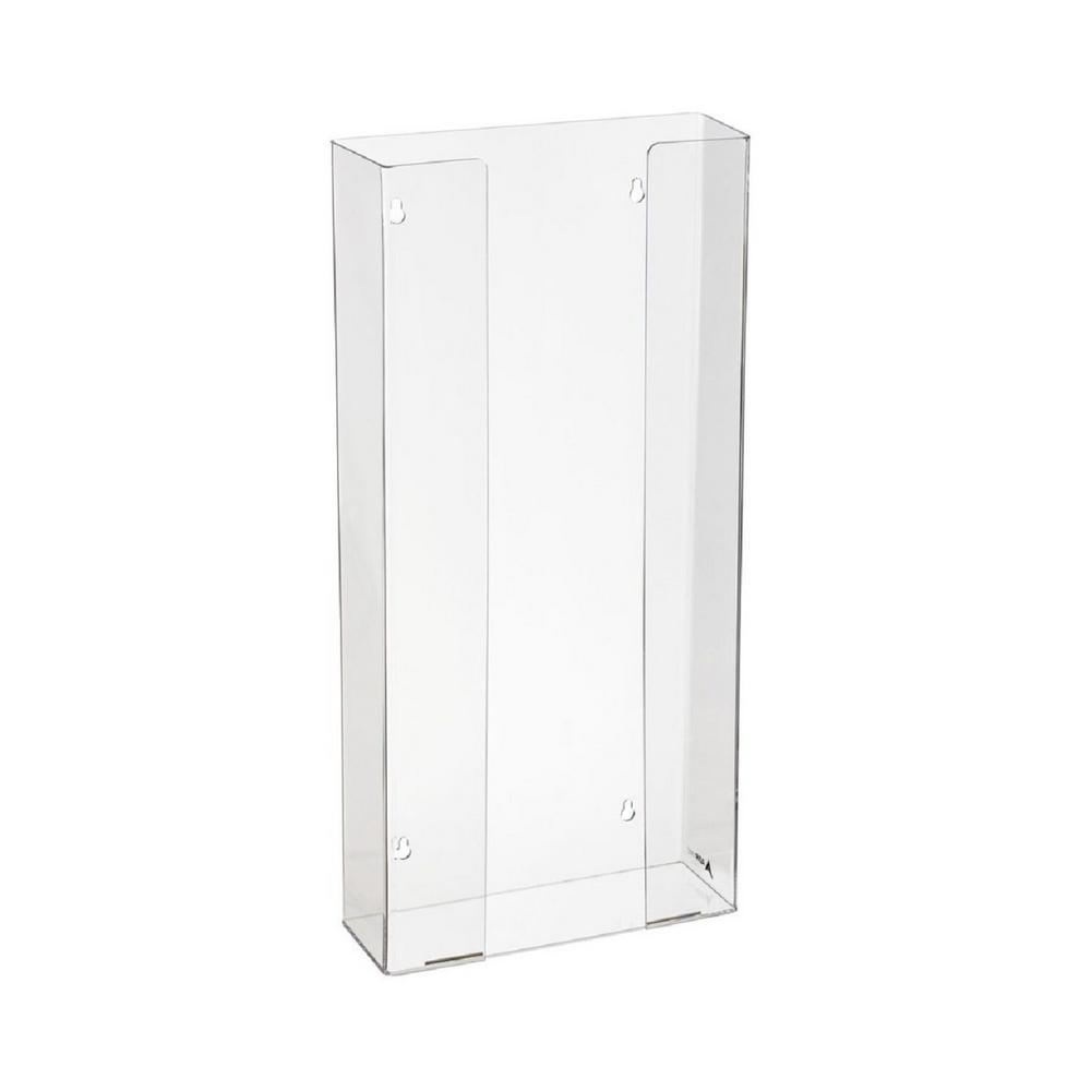 Quad Box Capacity Acrylic Glove Dispenser 2 Pack