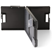 Dual Sided Clipboard Storage Box, Charcoal