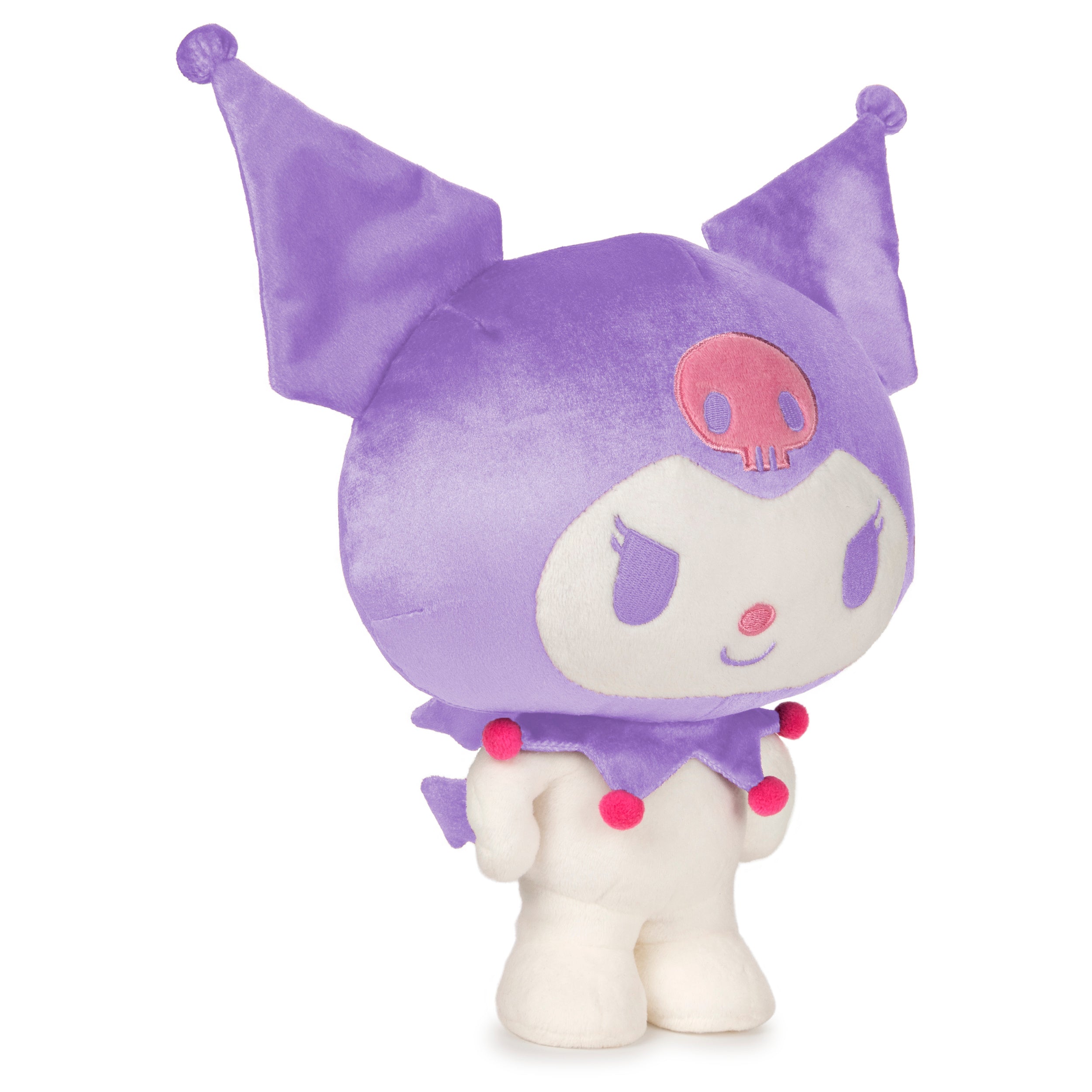 GUND Sanrio Hello Kitty Kuromi Plush, Premium Stuffed Animal for Ages 1 and Up, 9.5”, Purple/White