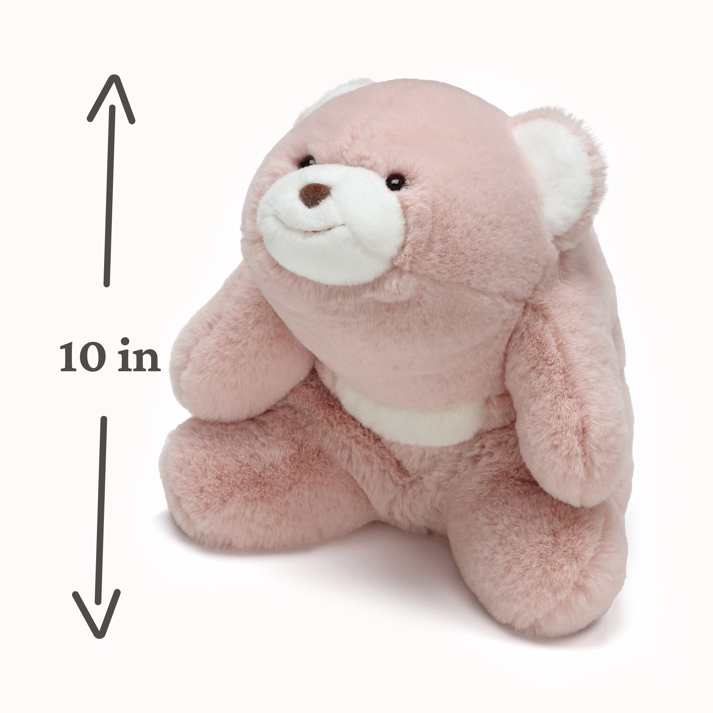 GUND Original Snuffles Teddy Bear, Premium Stuffed Animal for Ages 1 and Up, Pink, 10”