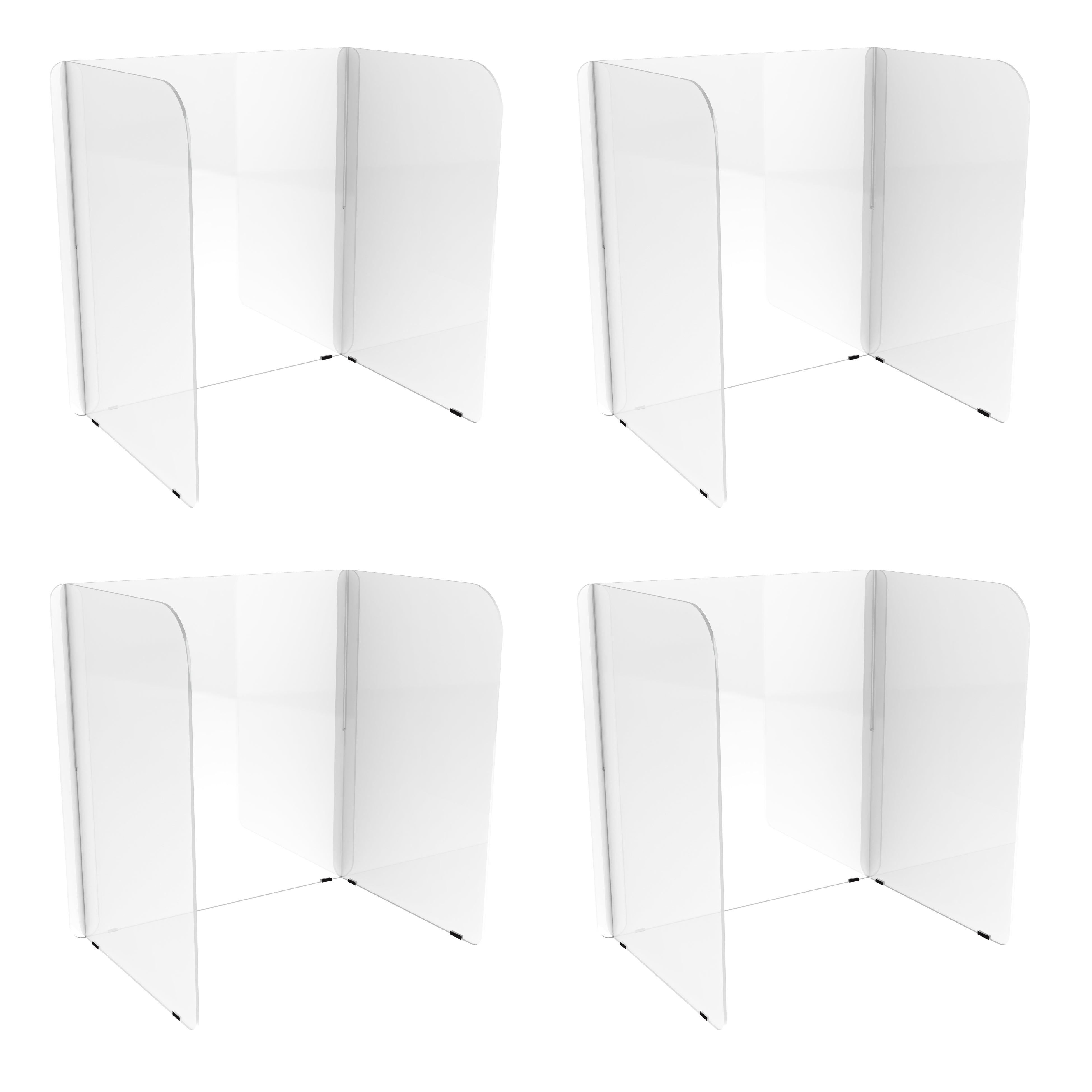Individual Tabletop Divider 24" Height, 4-Pack