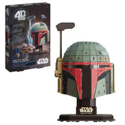 4D Build, Star Wars Boba Fett 3D Model Kit, Star Wars Collectibles & Desk Decor, Adult Puzzle, Building Toys, 93 Pieces, 3D Puzzles for Ages 12 & Up