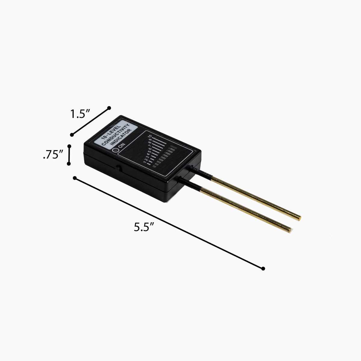 Conductivity Indicator, 10-Level LED Display, Pack of 10