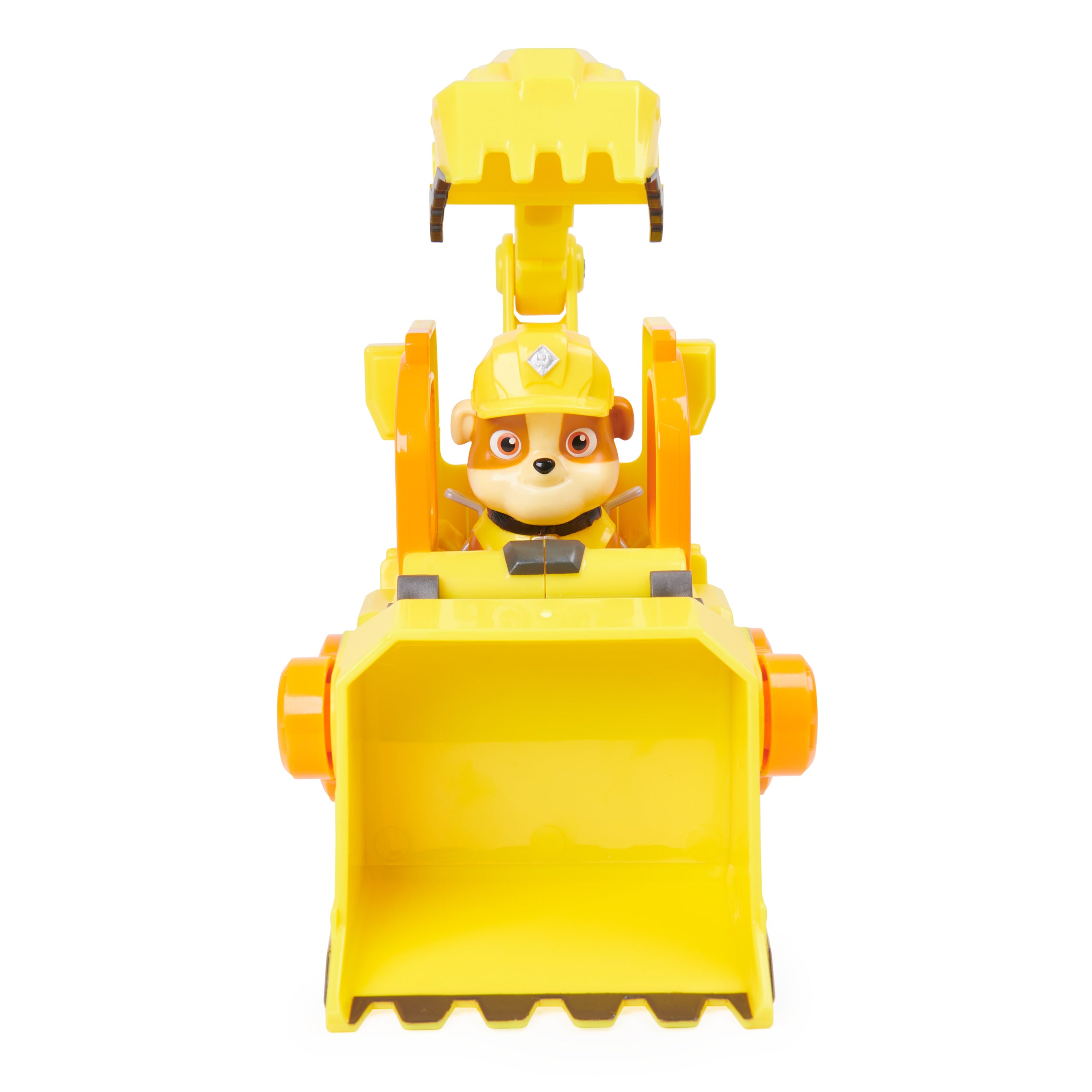 Rubble & Crew, Rubble’s Bulldozer Toy Truck with Movable Parts and a Collectible Action Figure, Kids Toys for Ages 3 and Up