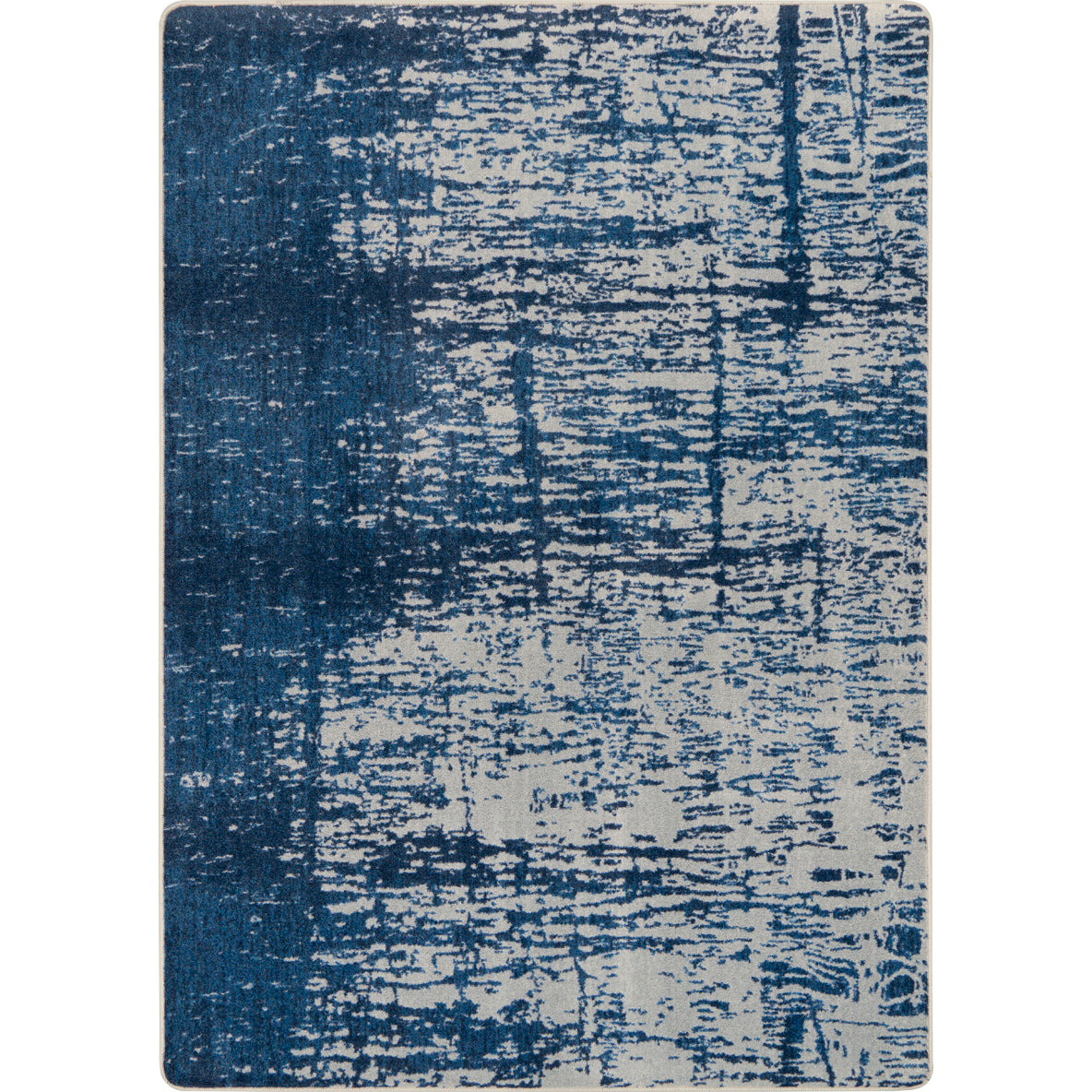 Coastal Canvas 5'4" x 7'8" area rug in color High Tide