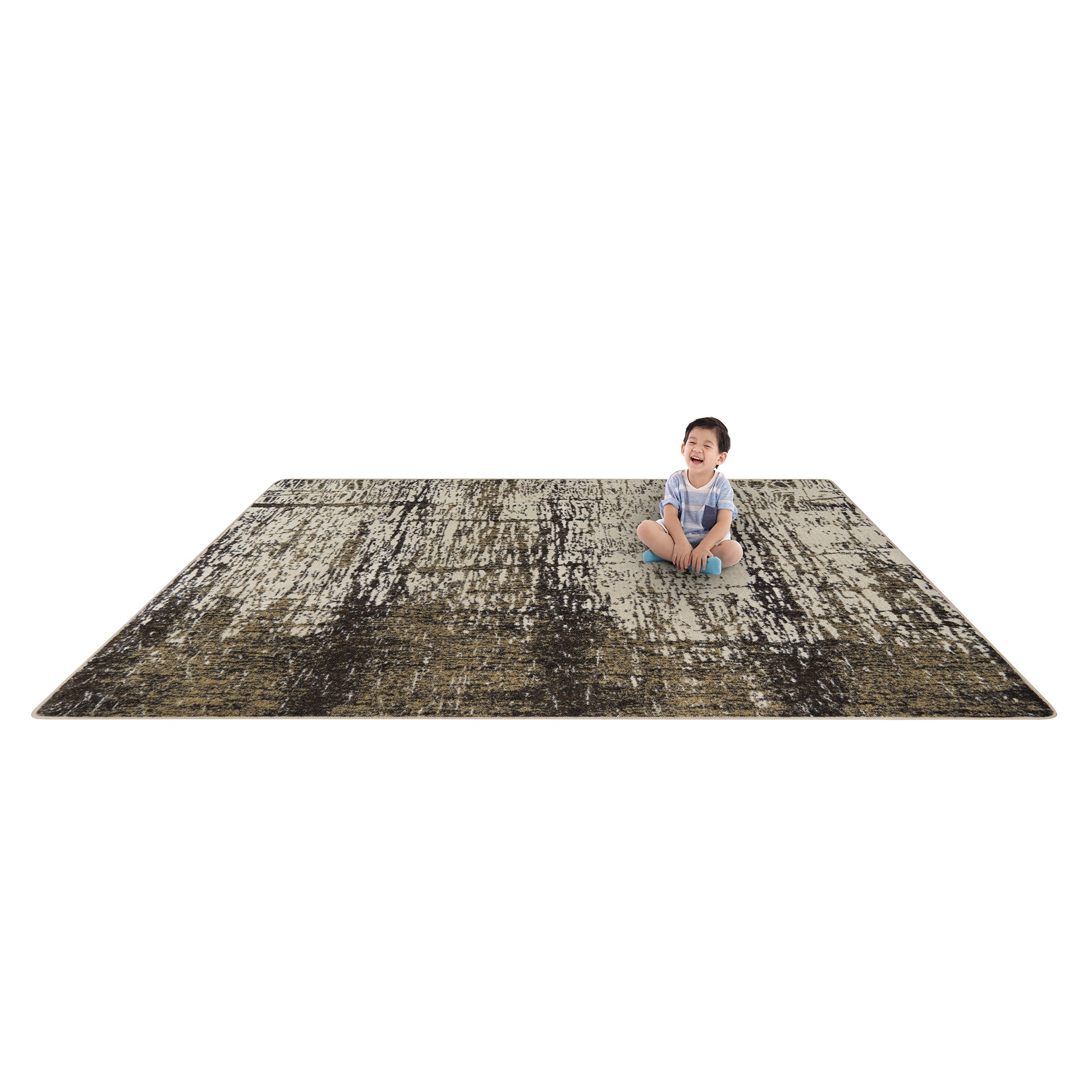 Coastal Canvas 3'10" x 5'4" area rug in color Sand Dune