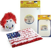 Collage Sticky Boards - 6 ct., 8"x10" Rectangle