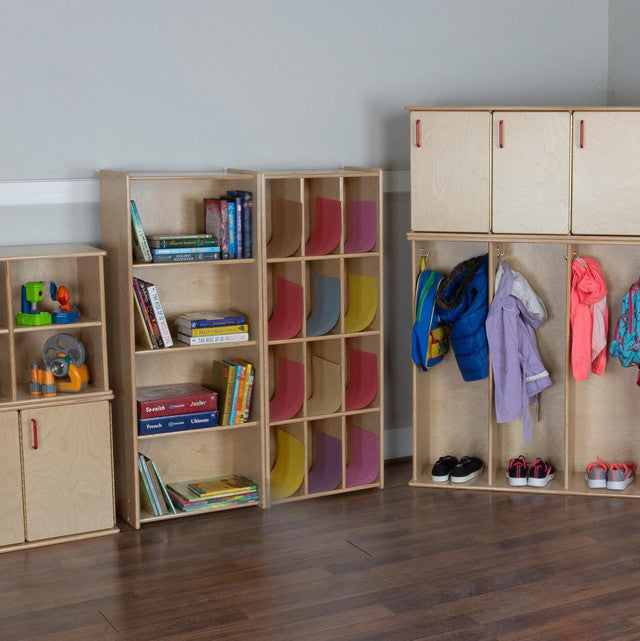 Contender Stackable Shelving Unit with 12 Cubbies