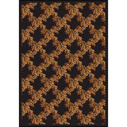 Corinth 7'8" x 10'9" area rug in color Brown