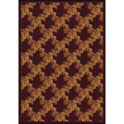 Corinth 5'4" x 7'8" area rug in color Burgundy