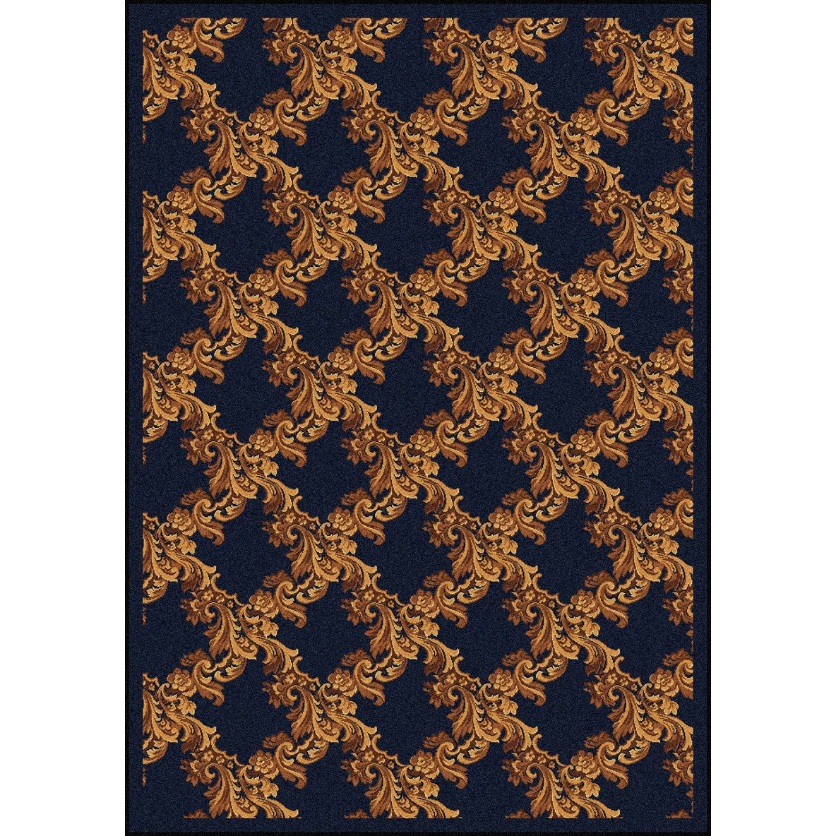Corinth 3'10" x 5'4" area rug in color Navy