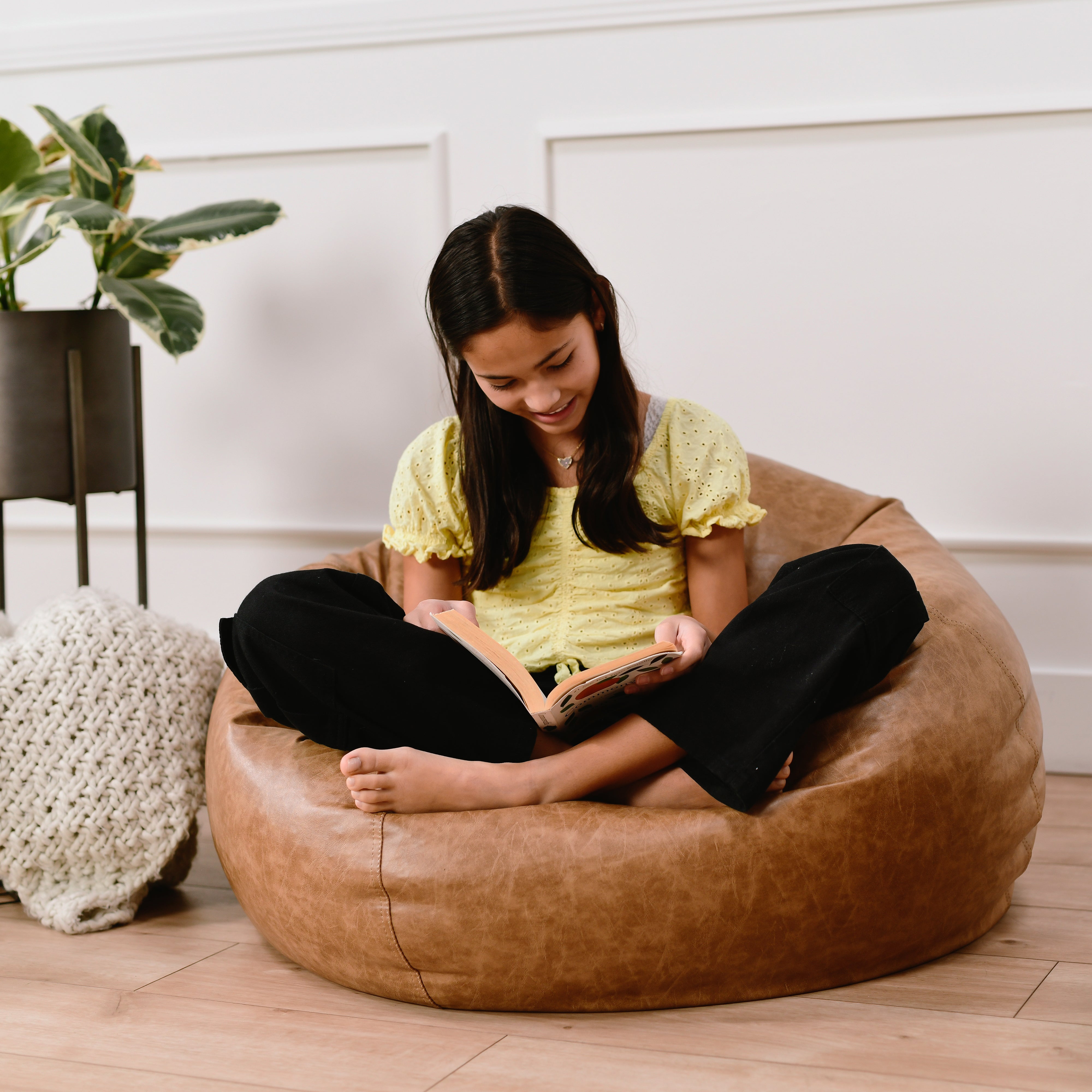Rustic Classic 35" Standard Bean Bag - Pecan