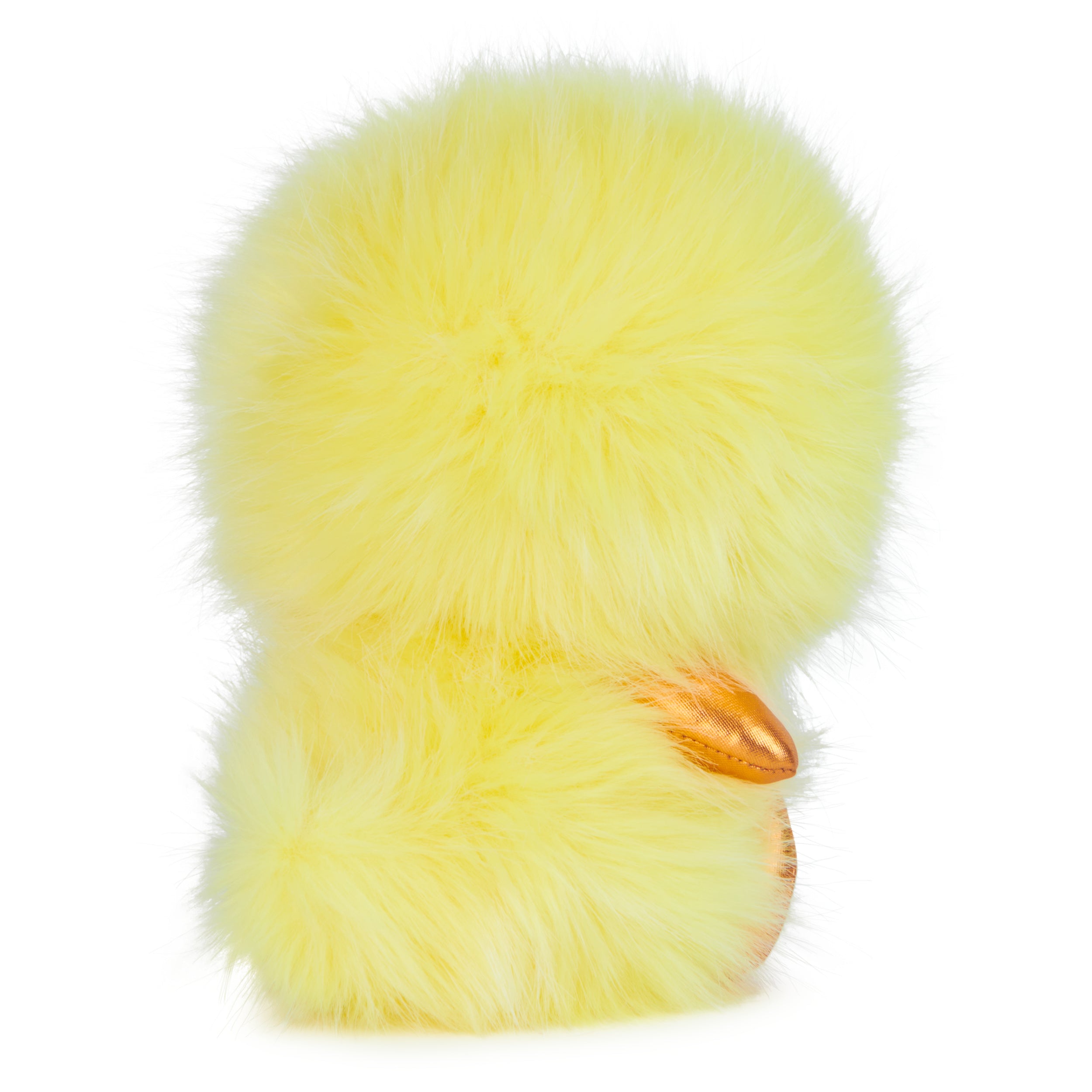 P.Lushes Designer Fashion Pets Gia Fluffertin Premium Chick Stuffed Animal, Yellow, 6”