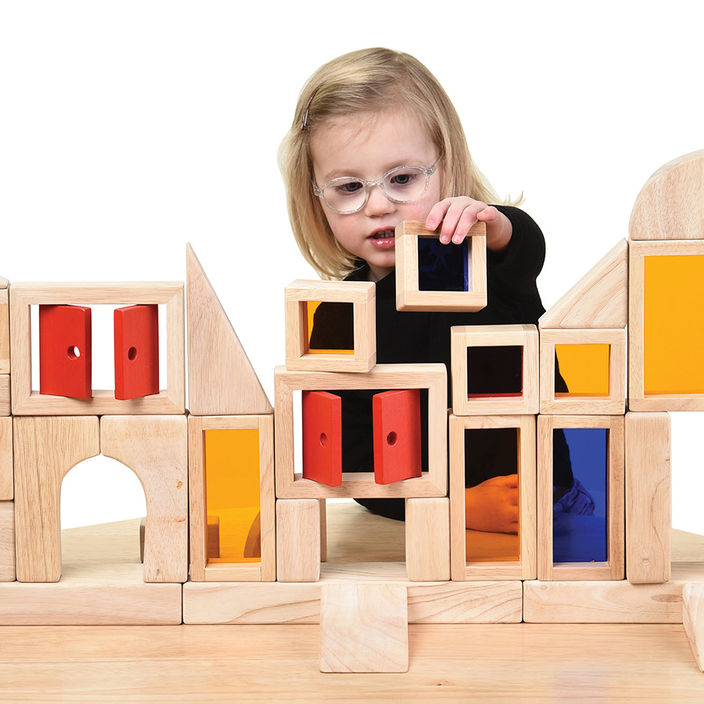Colored See-Thru Blocks