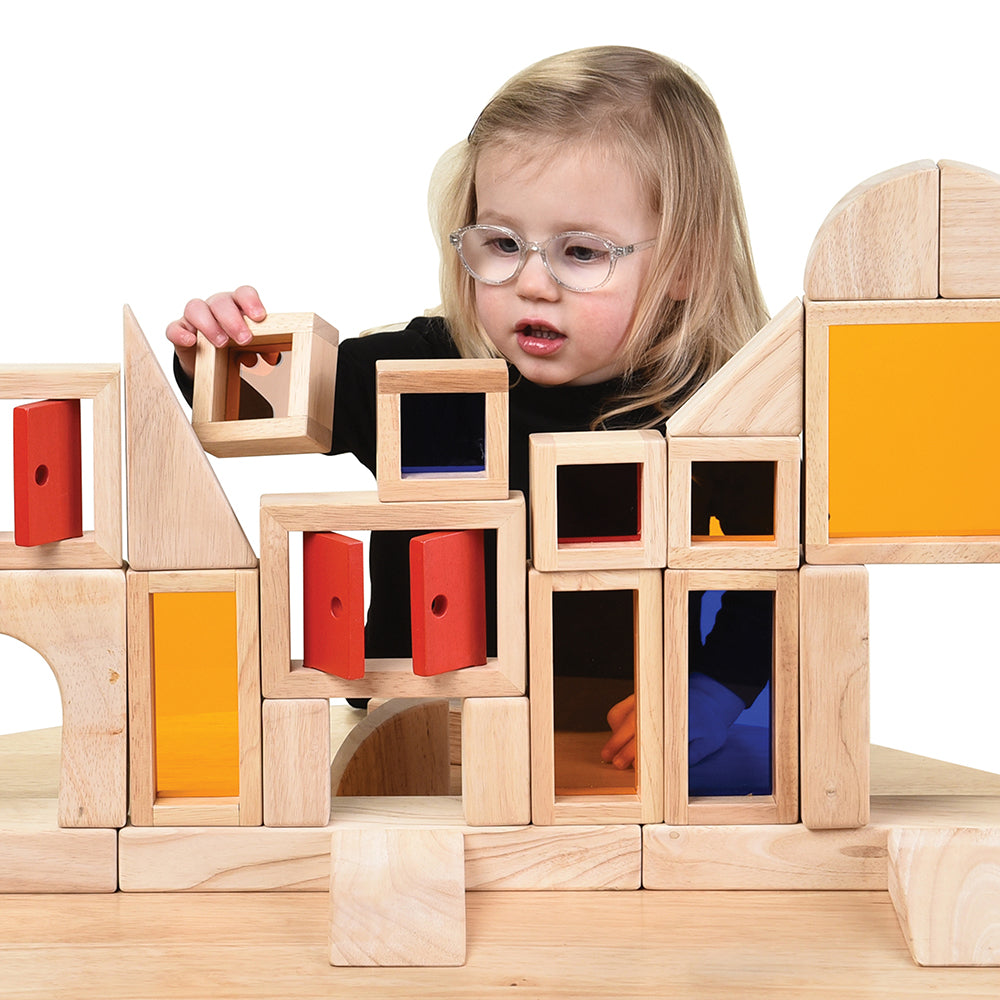 Colored See-Thru Blocks