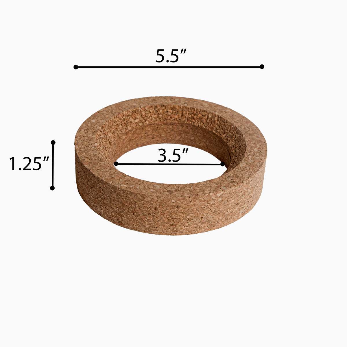 Flask Support, Cork Ring, 90mm x 140mm