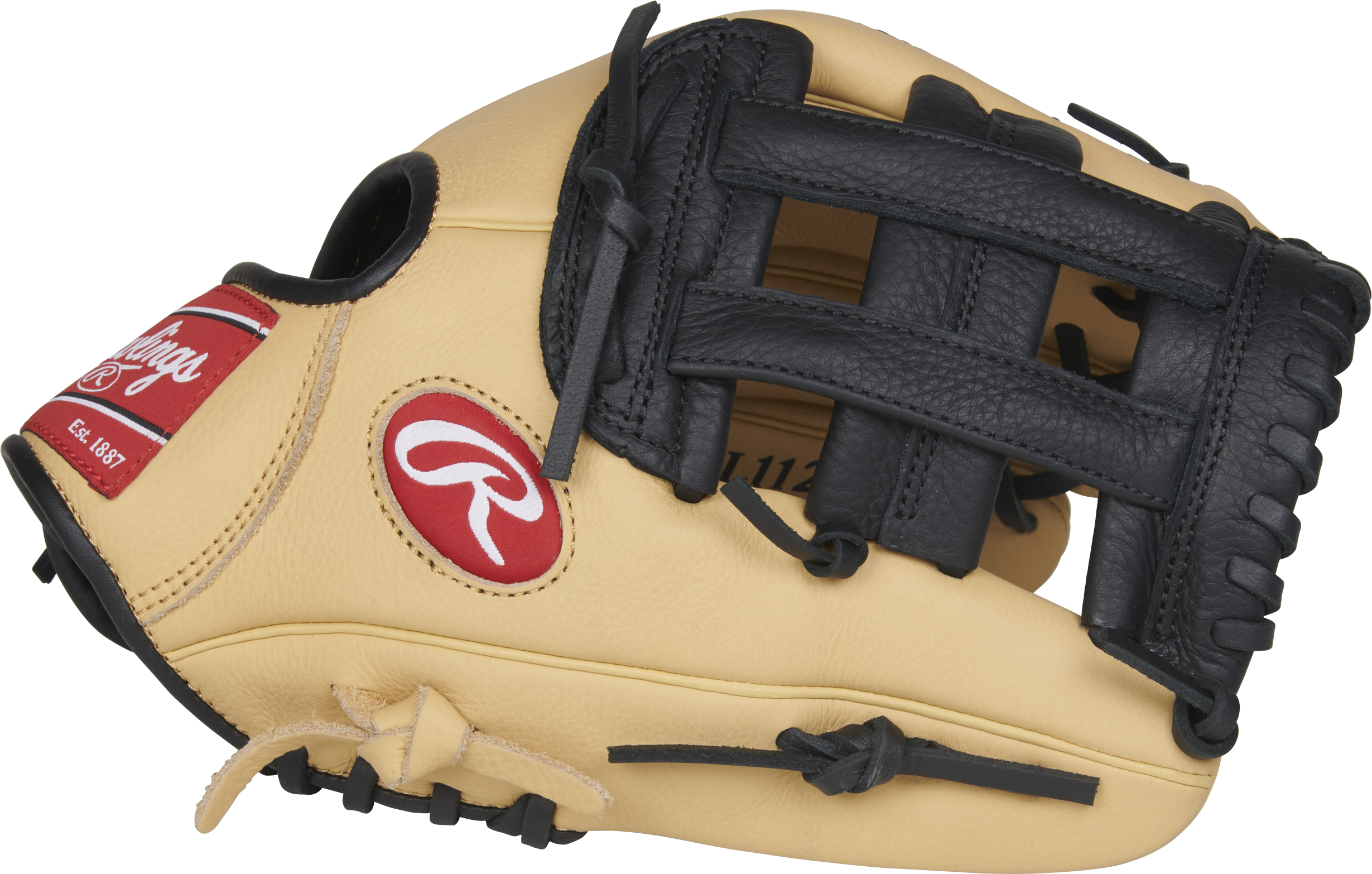 Rawlings Select Pro Lite Series Brandon Crawford Youth 11.25-Inch Baseball Glove - Right Hand Thrower - Camel/Black