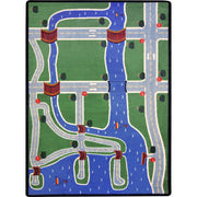 Creataville 3'10" x 5'4" area rug in color Multi