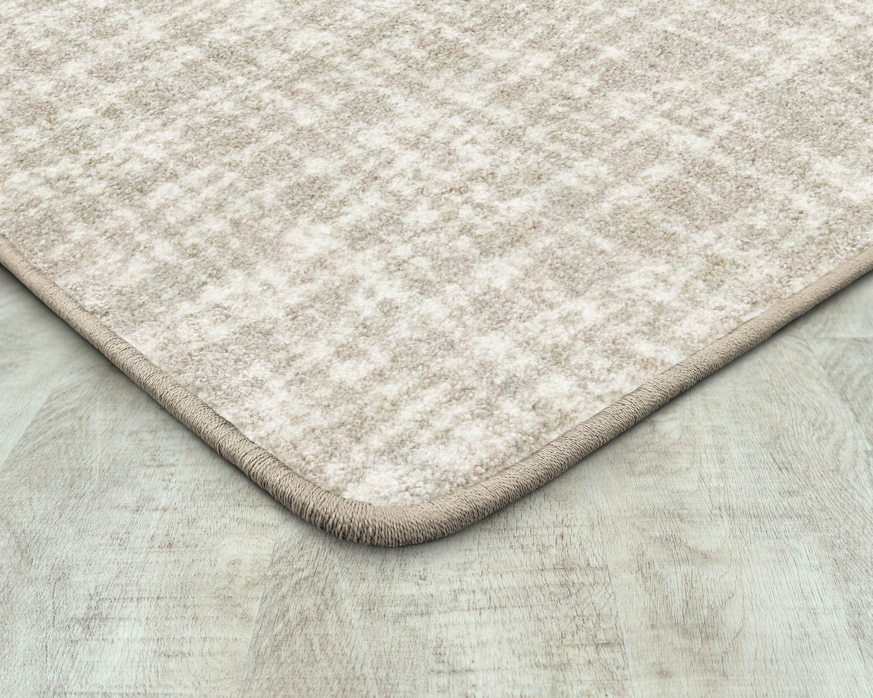 Crisscross 7'8" x 10'9" area rug in color Dove