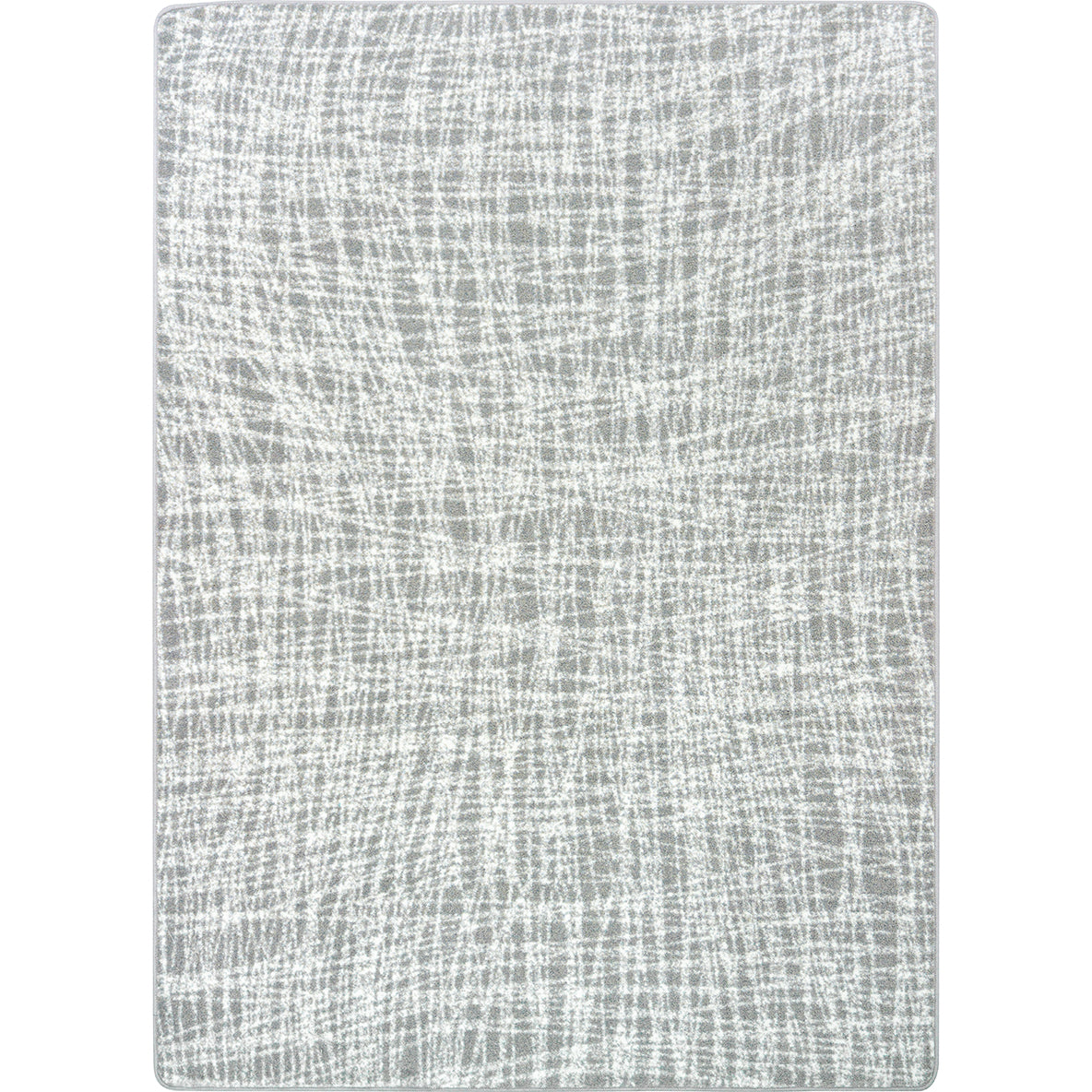 Crisscross 7'8" x 10'9" area rug in color Morning Fog