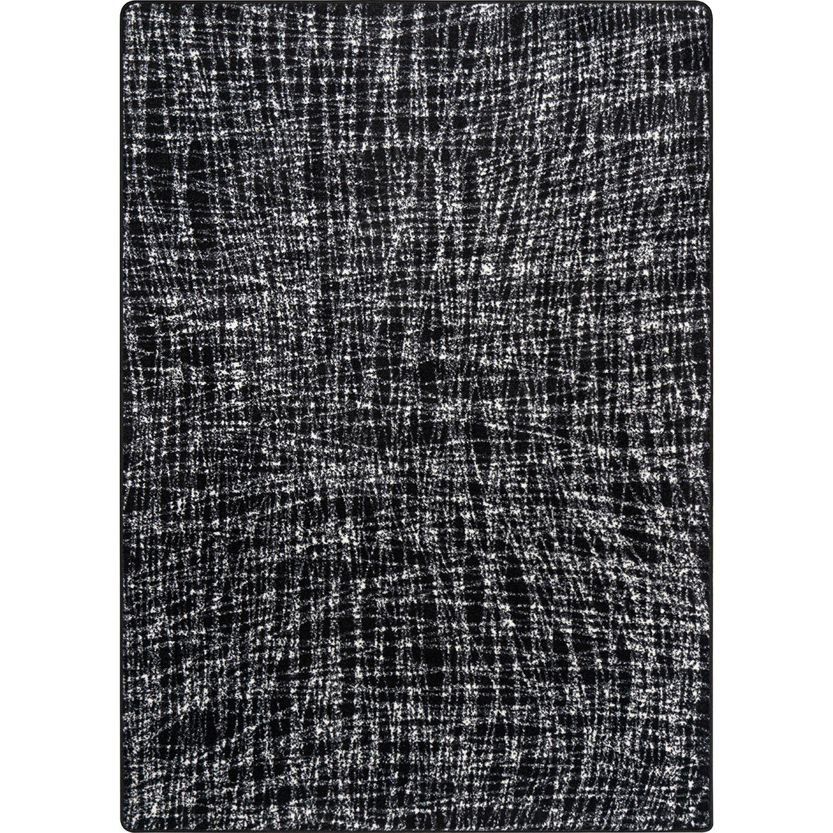 Crisscross 5'4" x 7'8" area rug in color Shadow