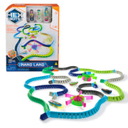 HEX BOTS Nano Land, Sensory Toys for Kids & Cats with Over 40 Pieces & 3 Nano Bots, Toy Playsets & Mini Robot Toy for Kids Ages 3 & Up, Batteries Included