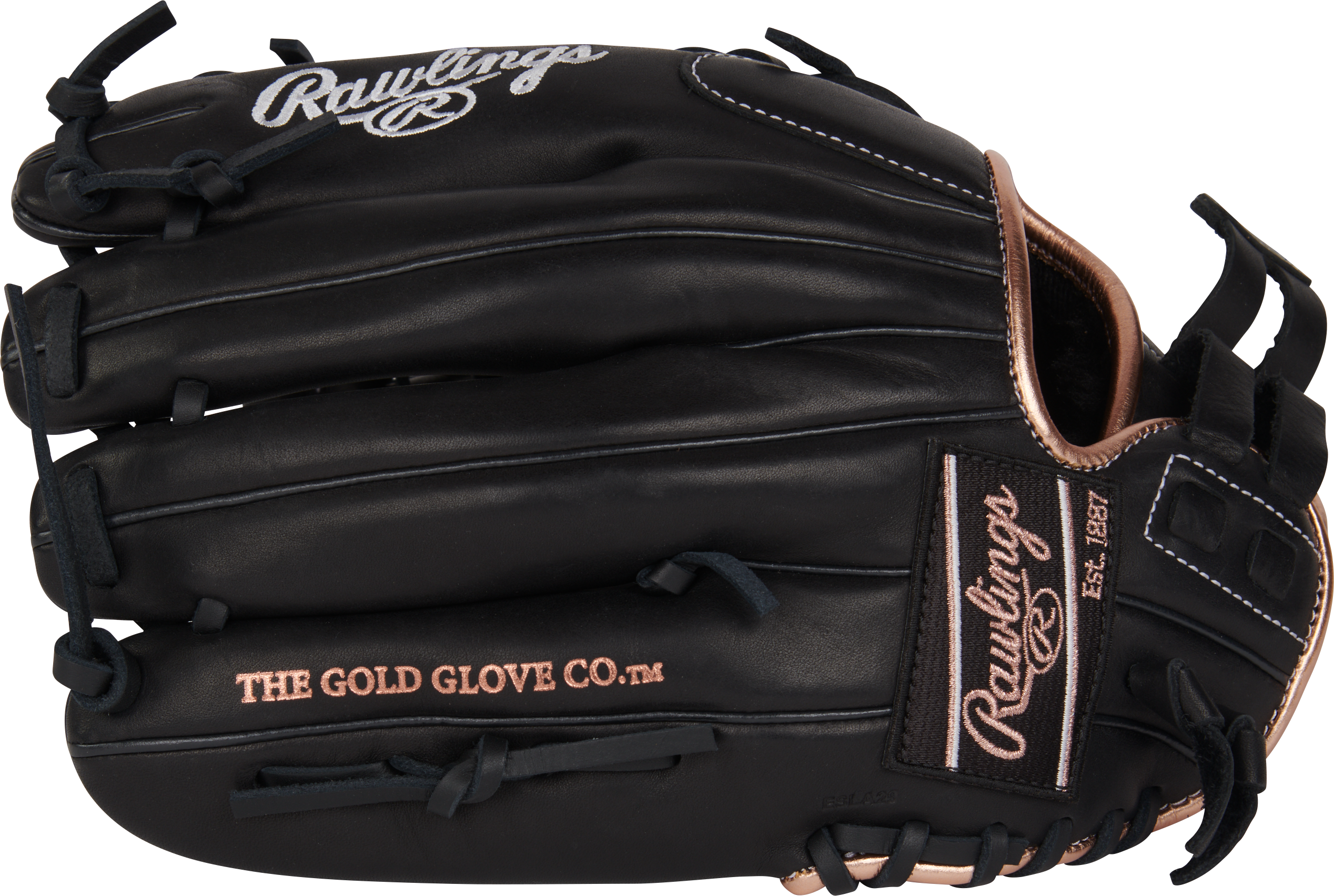 Rawlings R9 Series 12-Inch Softball Glove - Right Hand Thrower - Black