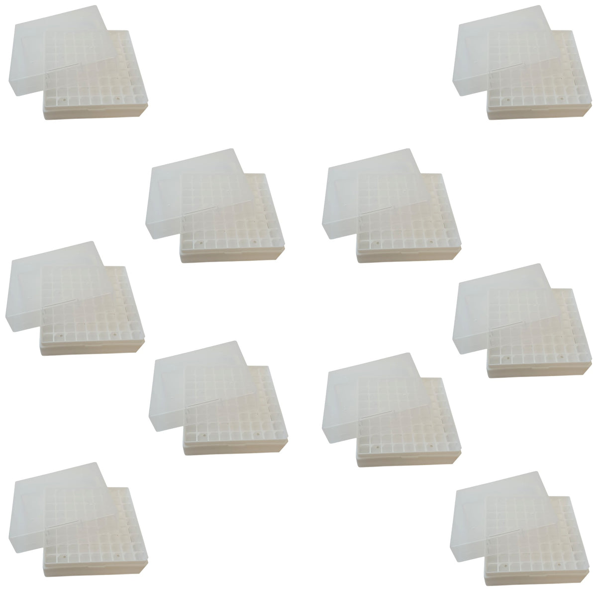 Storage Box, Cryogenic, 1.8ml Vials, 81-Well, Pack of 10