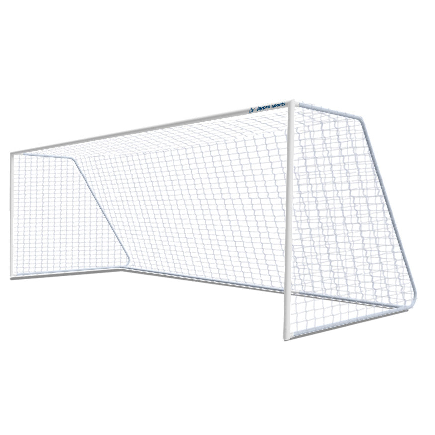 Soccer Goals - Classic Club Round Goal (8 ft.H x 24 ft.W x 4 ft.B x 9 ft.D) - NFHS Compliant