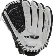 Rawlings Rsb Softball Series 13-Inch Softball Glove - Right Hand Thrower - Gray/Black
