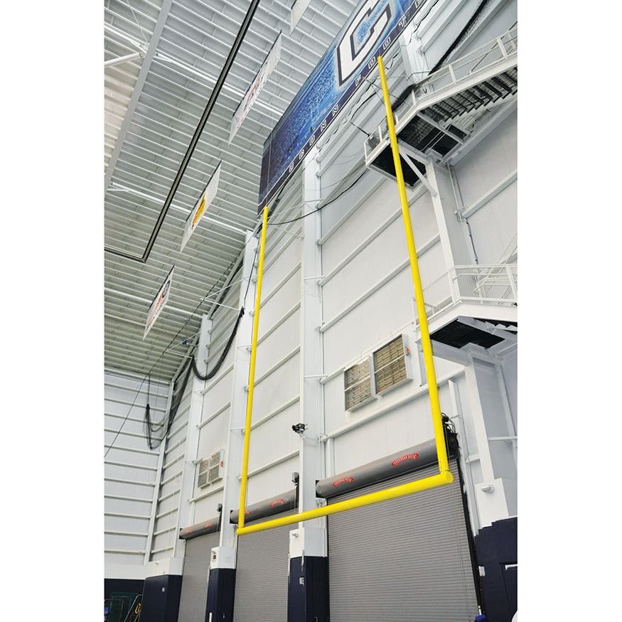 Football Goal Post - 30 ft. Uprights - Ceiling Suspended - (Yellow)