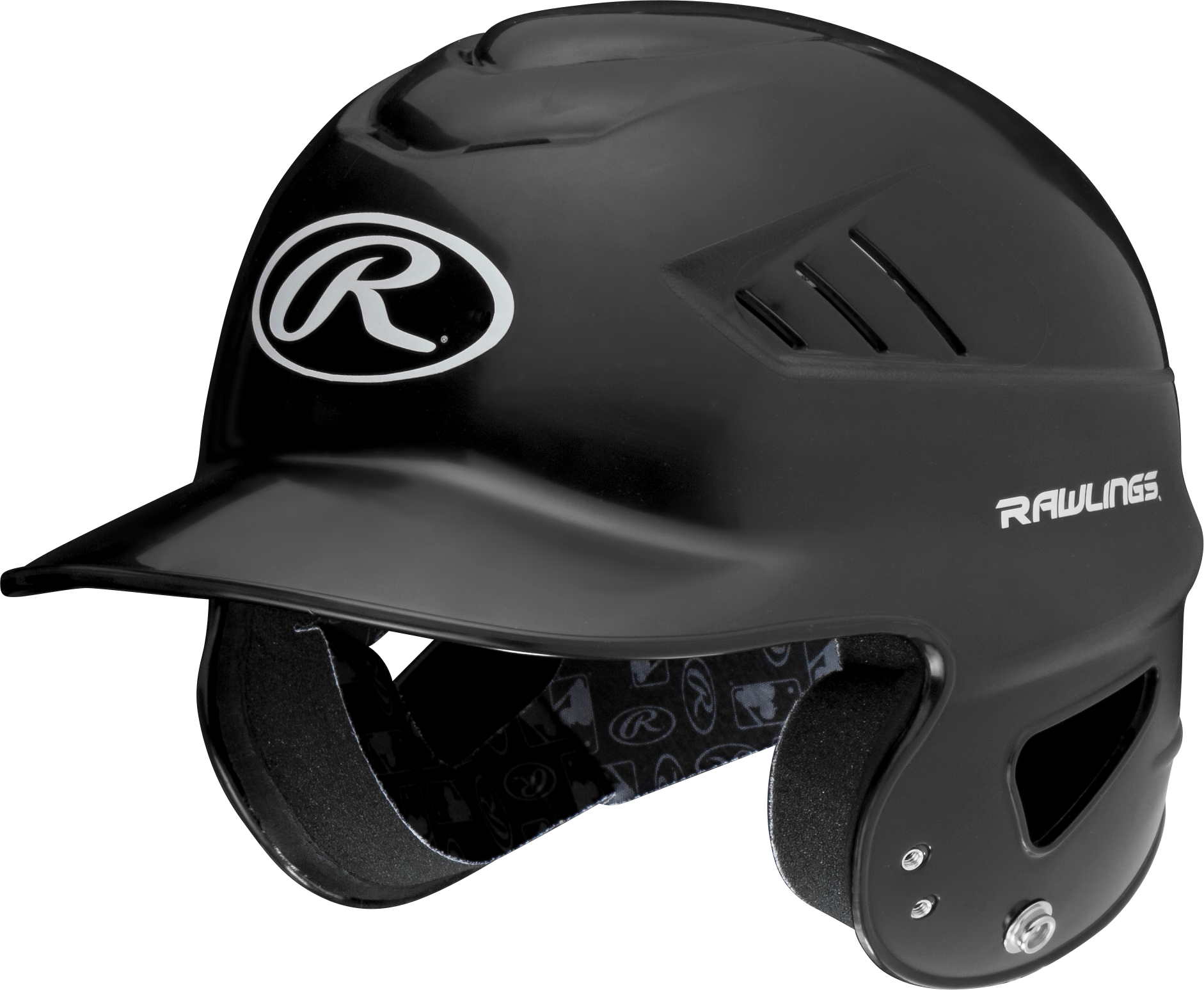 Rawlings Coolflo Youth Batting Helmet - Osfm - Black