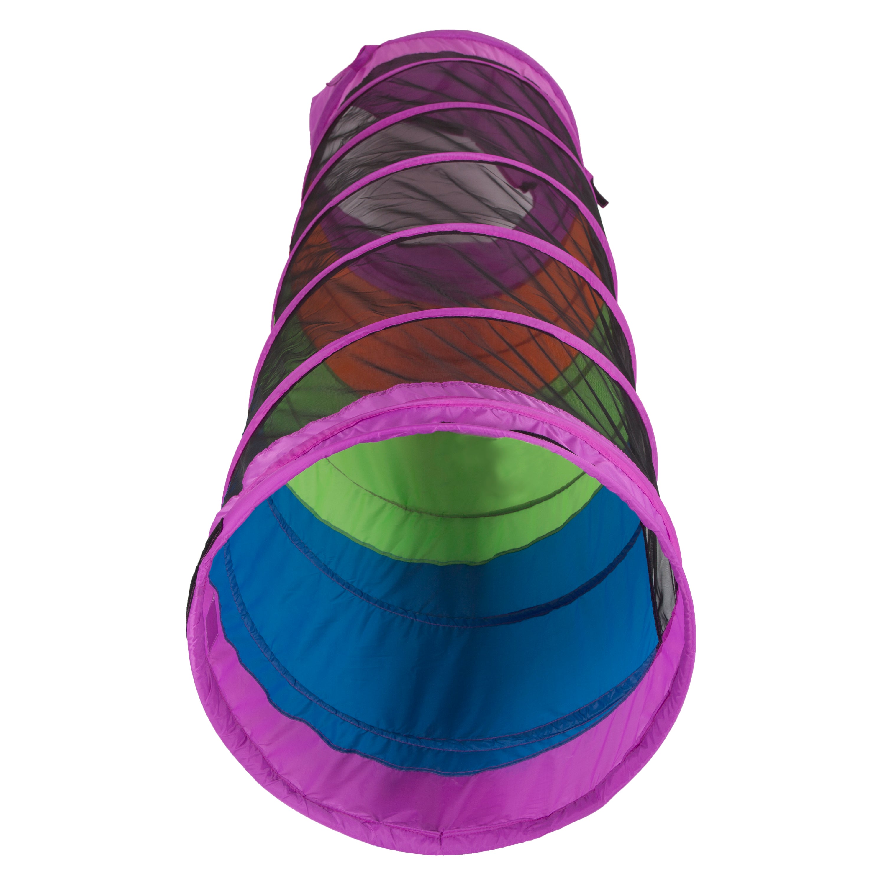 Peek-a-Boo I See You 6FT Tunnel - Blue / Green / Yellow