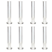 Cylinder, Single-Scale, Borosilicate Glass, 250ml, Pack of 8