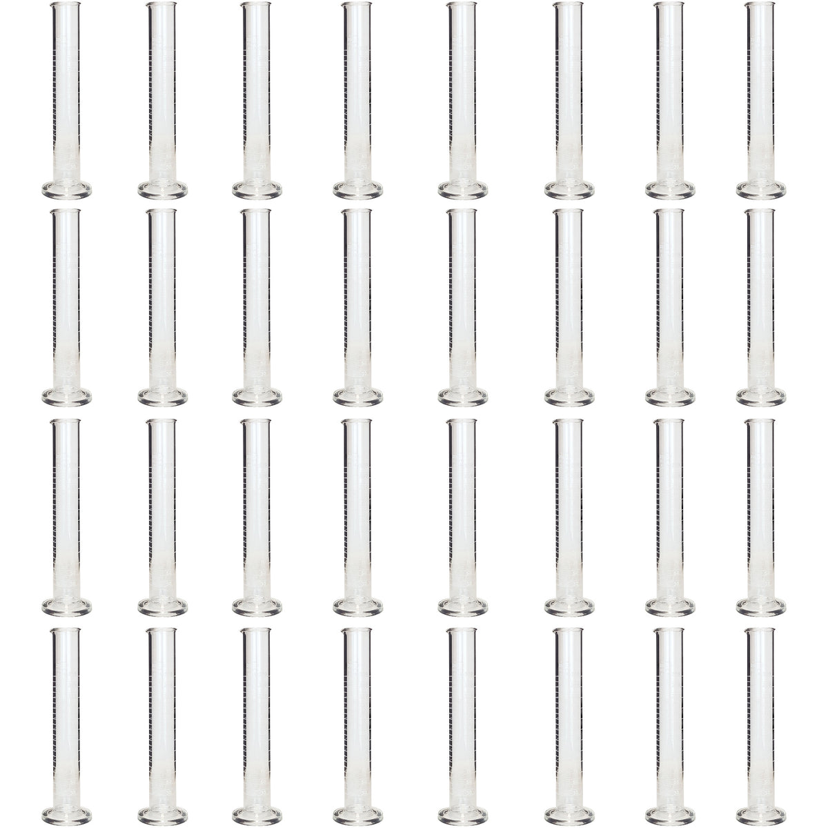 Cylinder, Single-Scale, Borosilicate Glass, 250ml, Case of 32
