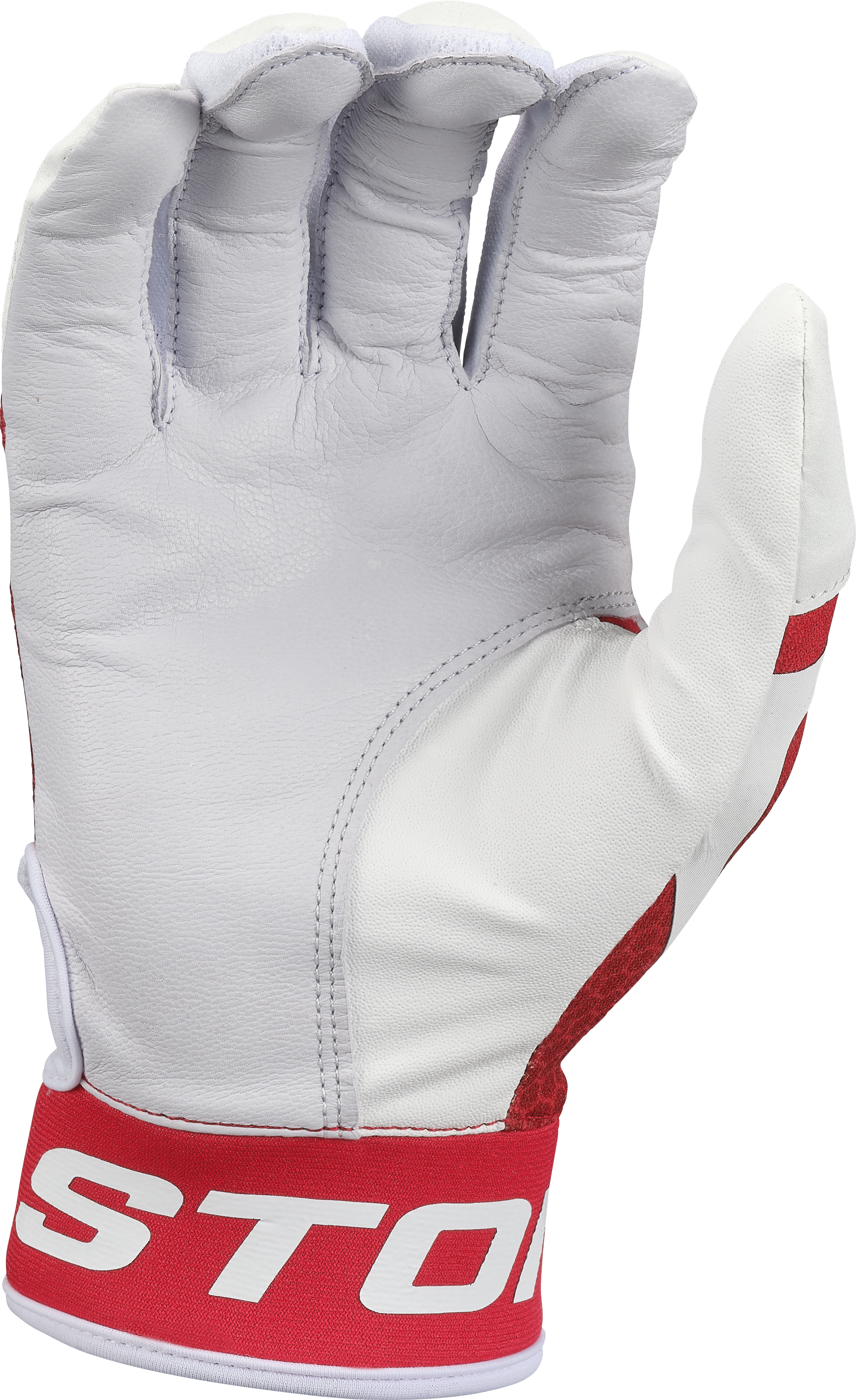 Easton Adult Mav Gt Batting Gloves - Extra Large - White/Red