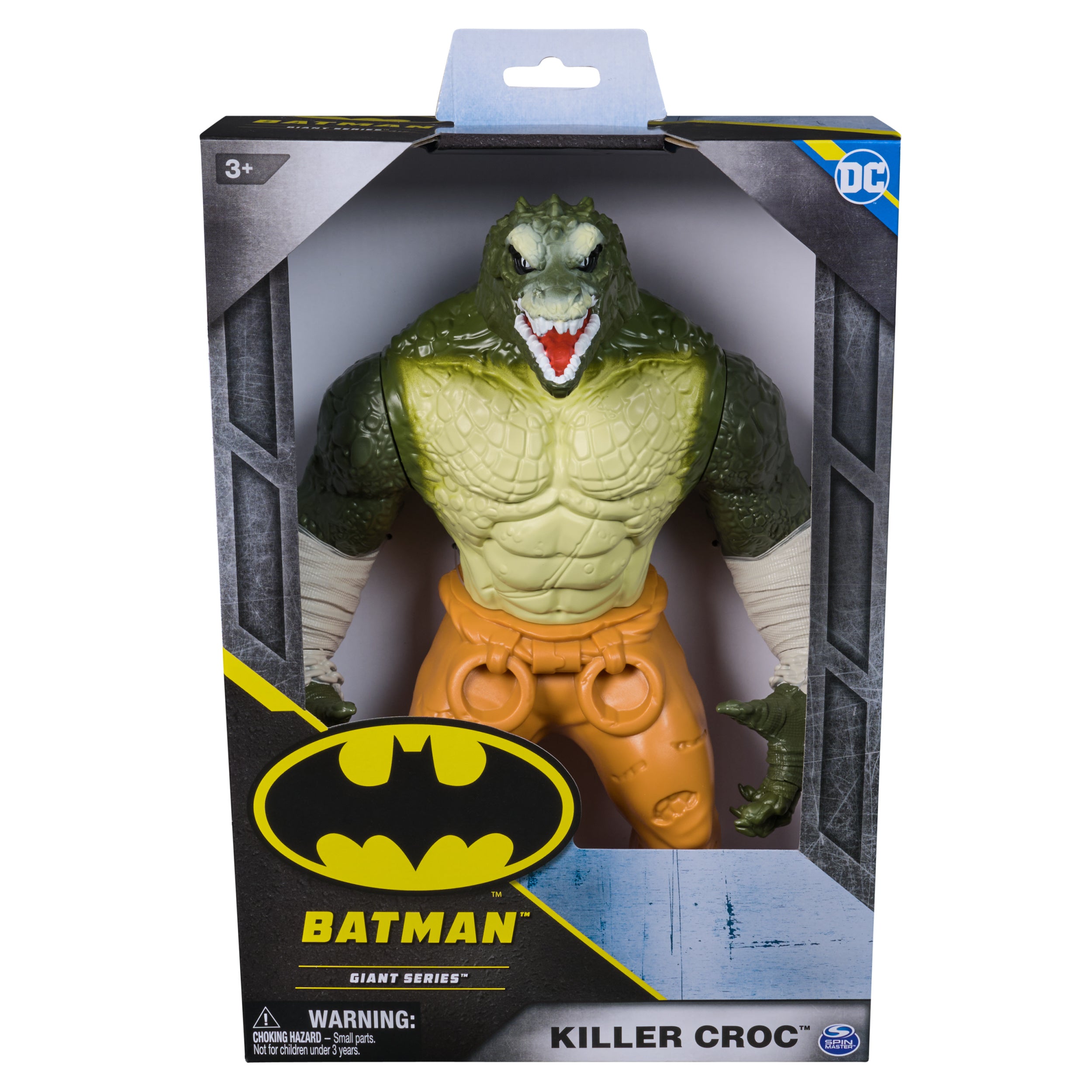 DC Comics, Batman Giant Series Killer Croc Action Figure, 12-inch Super Hero Collectible Kids Toys for Boys and Girls Ages 3 and Up