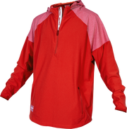 Rawlings Adult Colorsync Long Sleeve Jacket - Medium - Scarlet