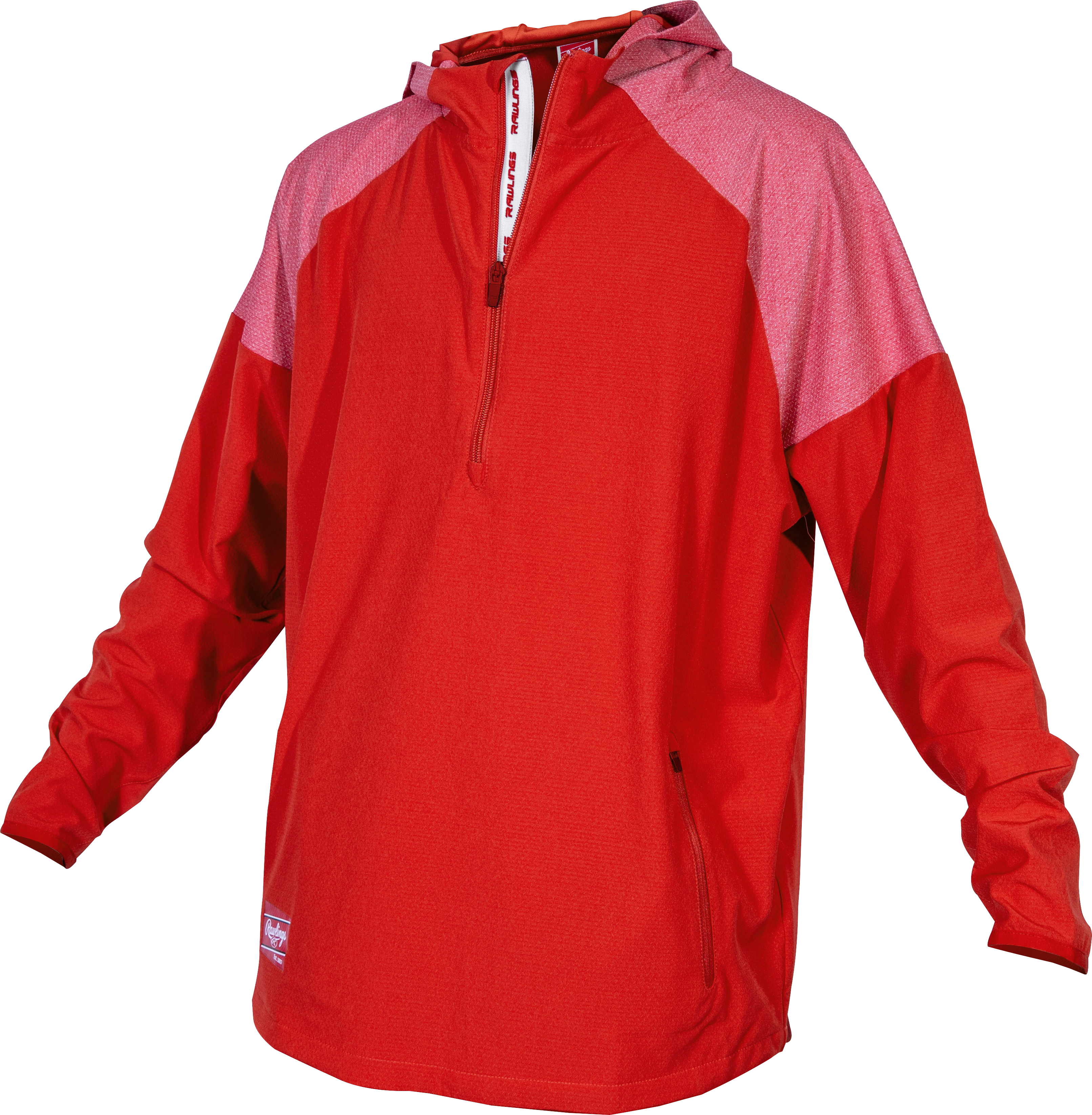 Rawlings Adult Colorsync Long Sleeve Jacket - Medium - Scarlet