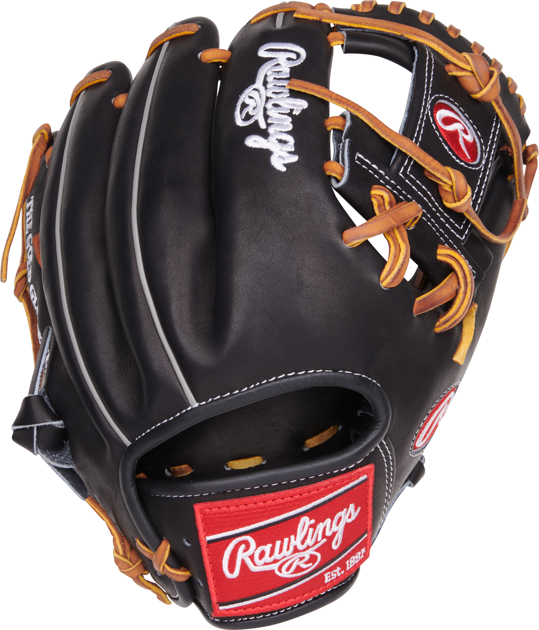 Rawlings Heart Of The Hide Traditional Series 11.5-Inch Baseball Glove - Right Hand Thrower - Black