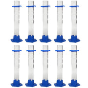 Cylinder, Borosilicate Glass with Bumper Guard, 25ml, Pack of 10