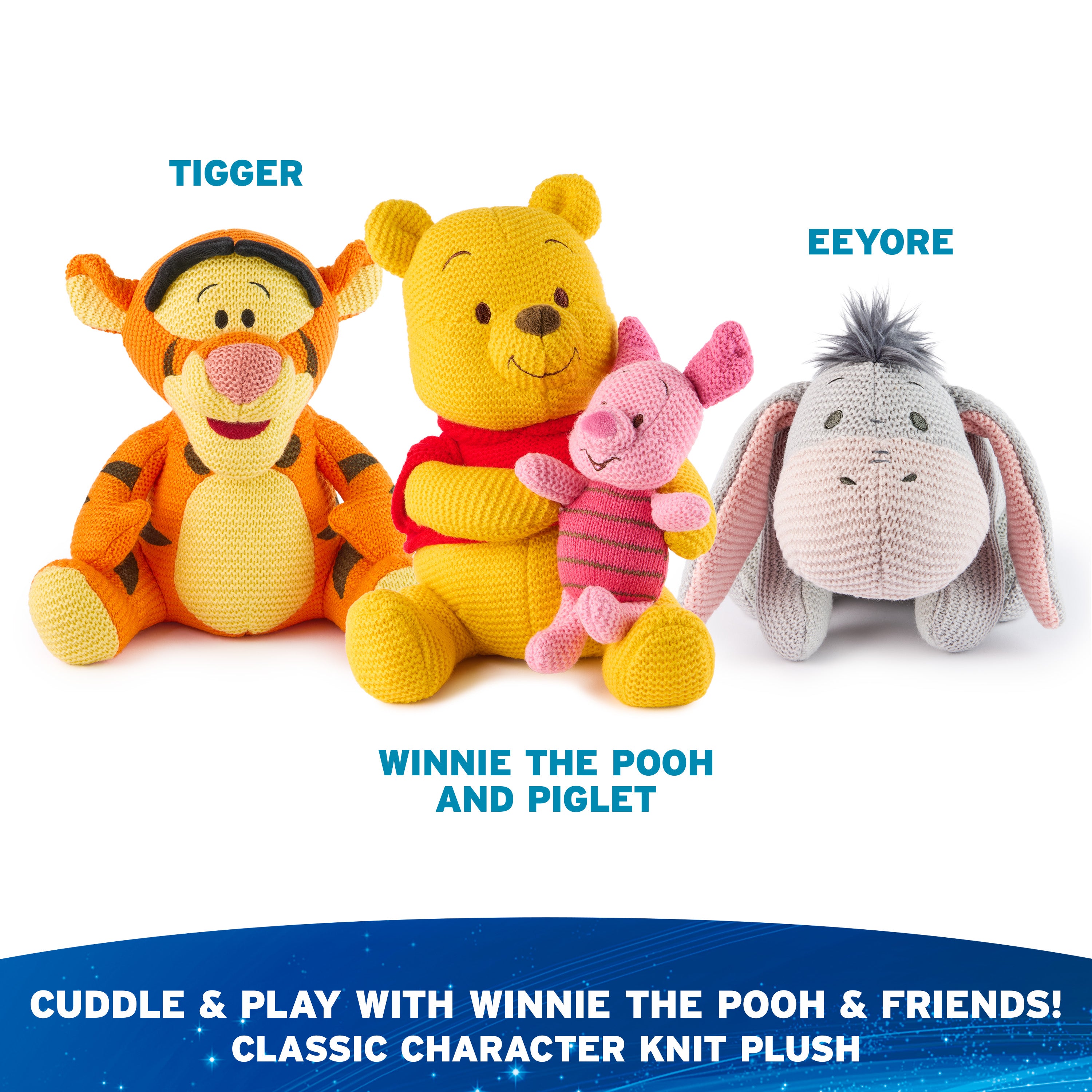 GUND Disney Official Tigger Knit Plush, Winnie the Pooh, Stuffed Animal for Ages 1 and Up, Orange, 10”