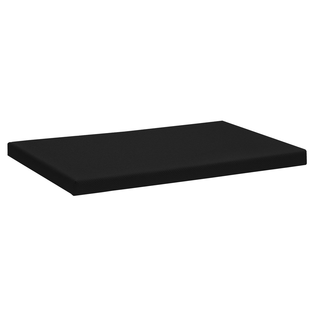 OfficeSource Laminate Top Cushion - 16"W x 23"D - Black