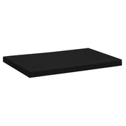 OfficeSource Laminate Top Cushion - 16"W x 23"D - Black